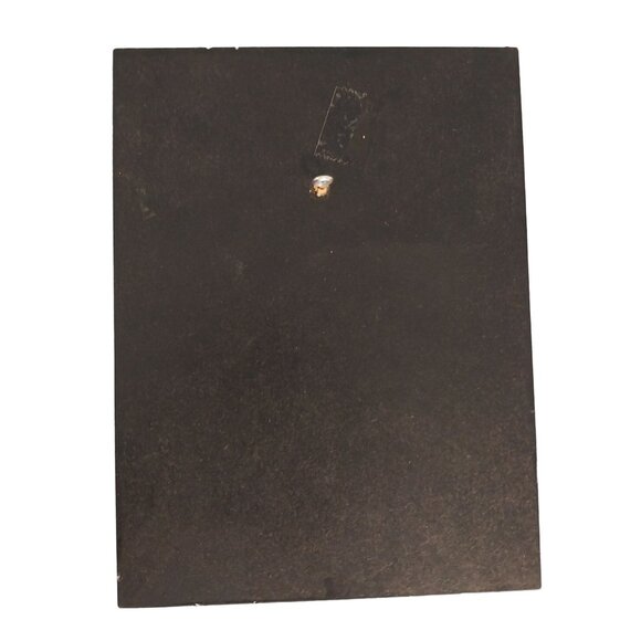 Abstract Pottery Wall Hanging Dancing Red Clay Marked - Picture 4 of 6